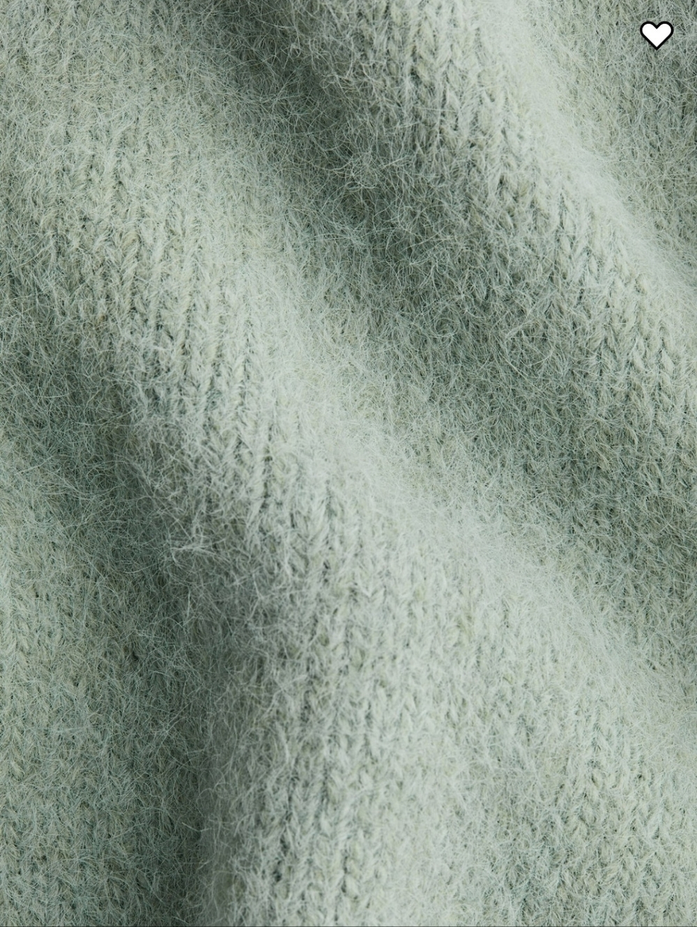 H&M NWT Soft Knit Women's Sweater in Light Sage - Picture 4 of 4